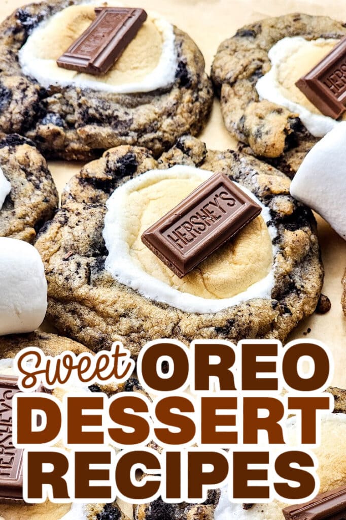 Oreo Dessert Recipes - S’mores Oreo Cookies