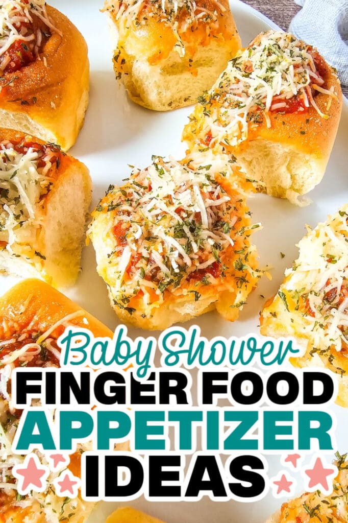 baby shower appetizers --Meatball Sliders