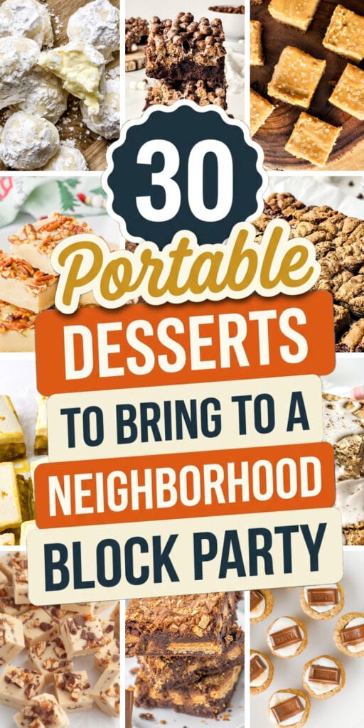 block party dessert