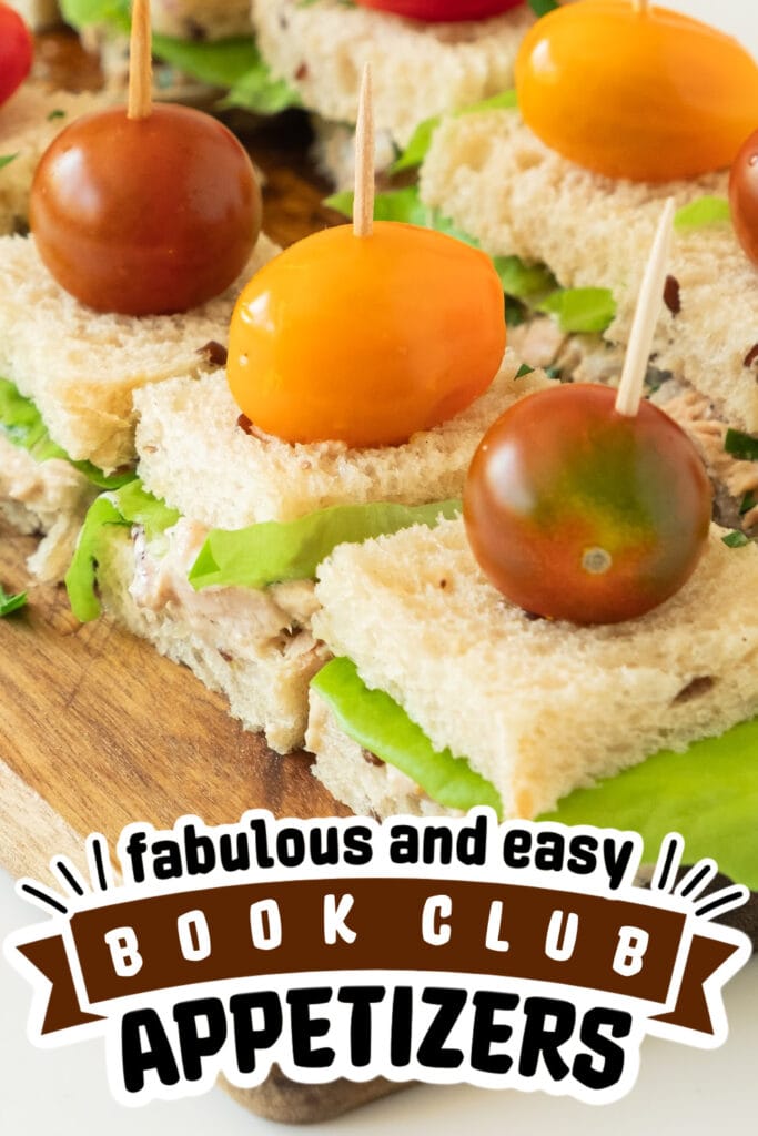 book club appetizers - Classic Tuna Tea Sandwiches