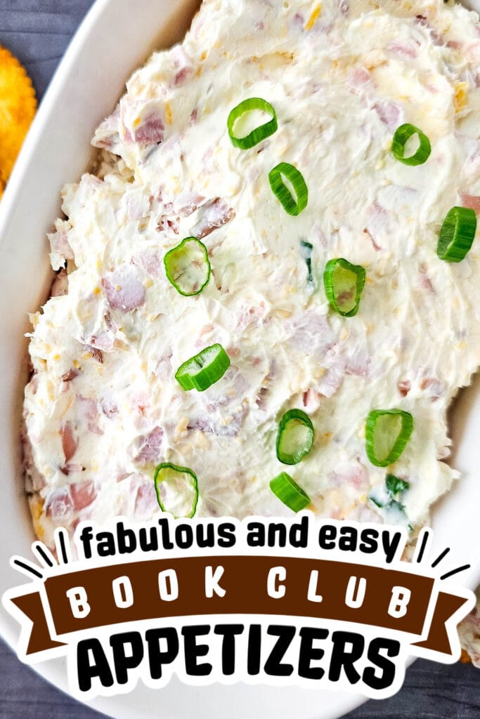 book club appetizers - Cold Cheesy Ham Dip