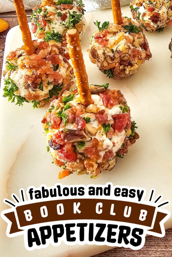 book club appetizers - Cracked Out Cheeseball Bites