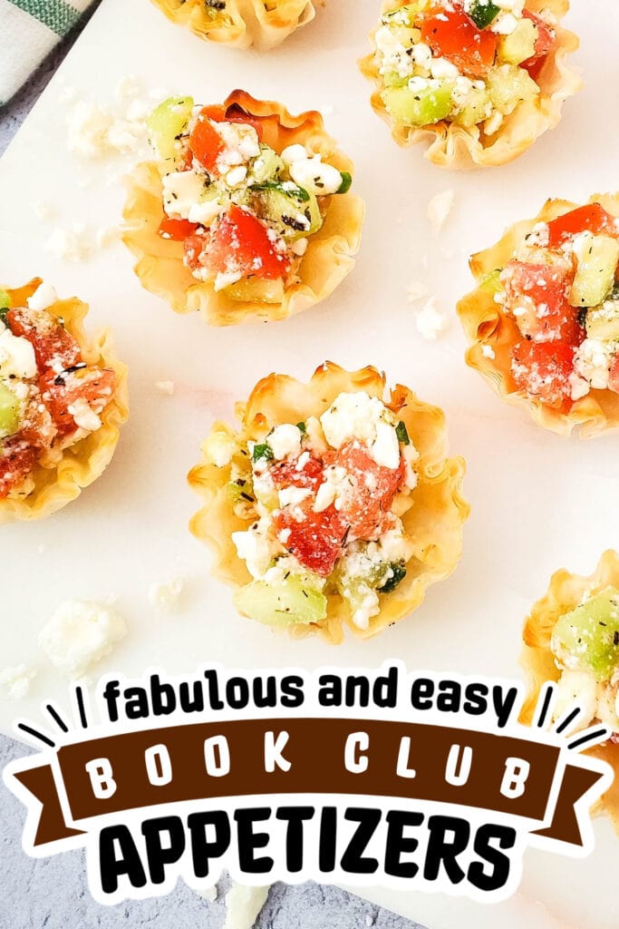 book club appetizers - Mediterranean Feta Bites