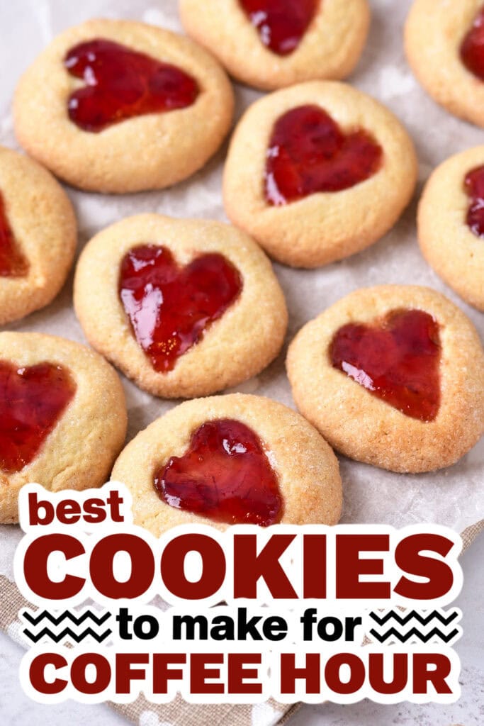 cookies for coffee hour -Heart Print Cookies copy