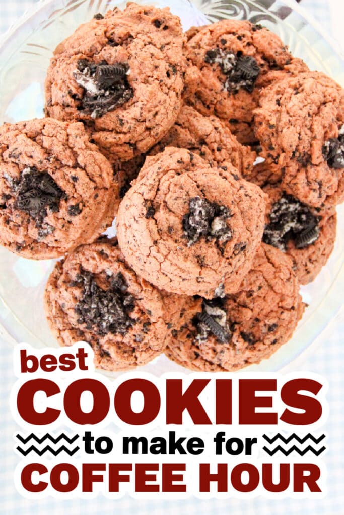 cookies for coffee hour - Soft & Chewy Chocolate Oreo Cookies copy