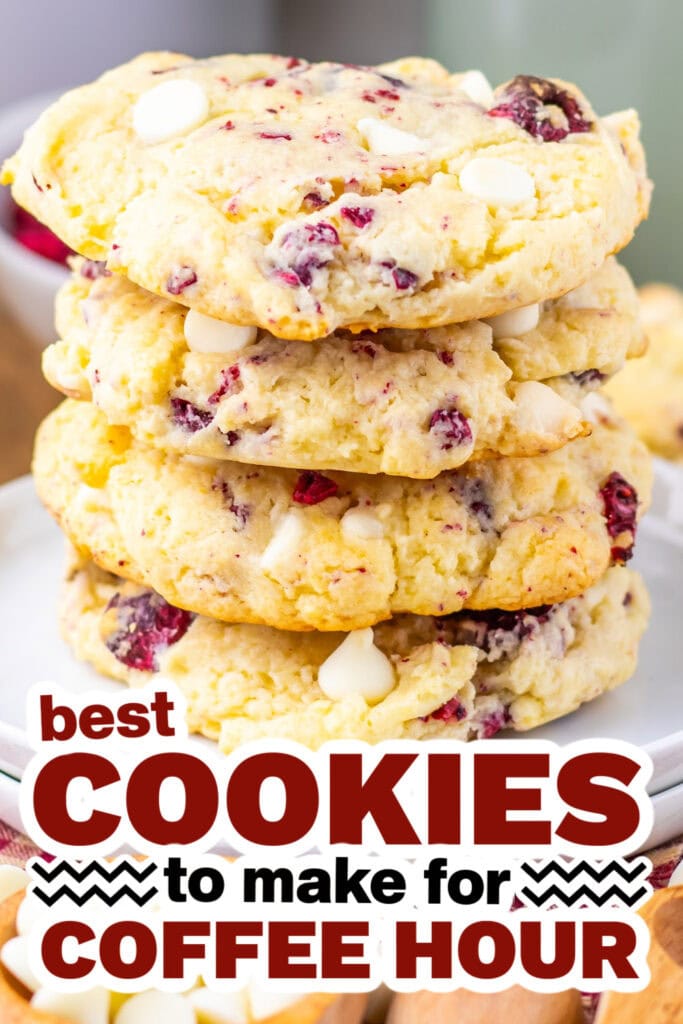 cookies for coffee hour - Vanilla Cake Mix Raspberry Cheesecake Cookies copy 2