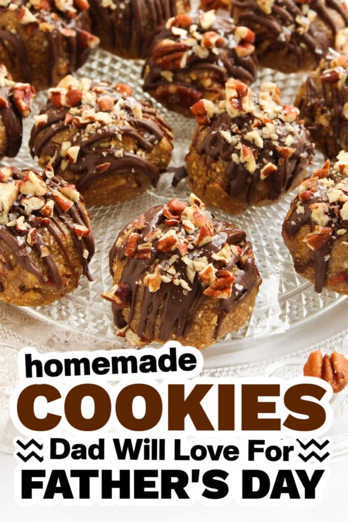 cookies for father's day - Chocolate-Dipped Pecan Pie Balls
