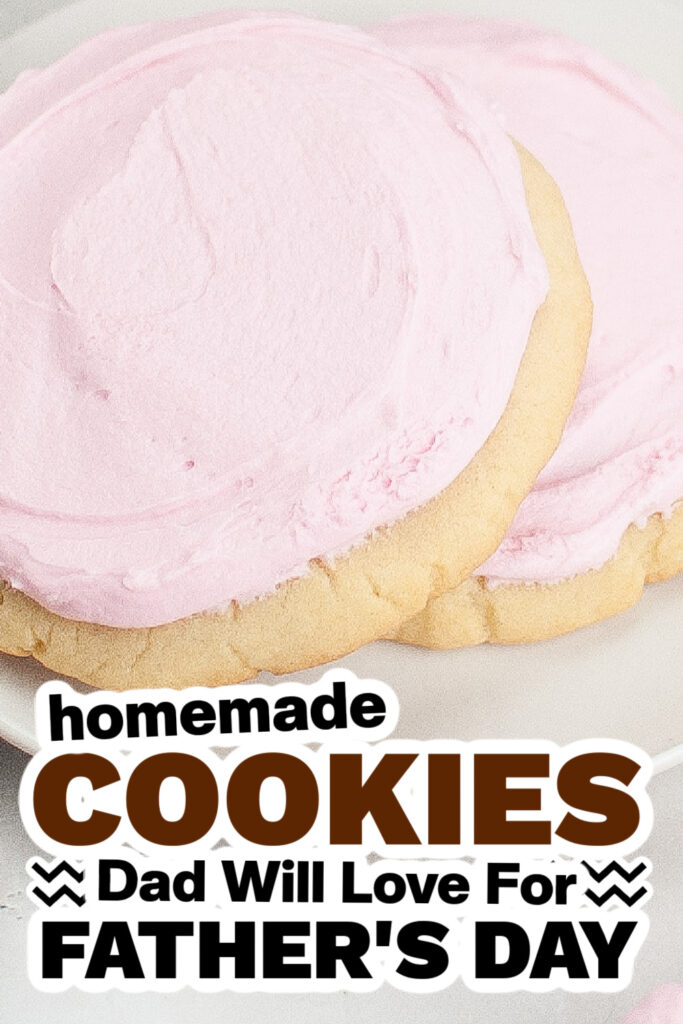 cookies for father's day - Copycat Crumbl Pink Sugar Cookies