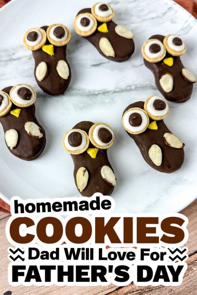 cookies for father's day - Nutter Butter Owl Cookies