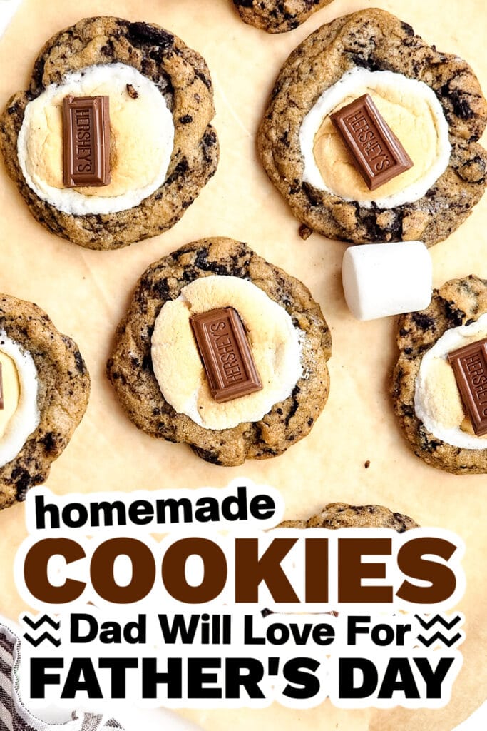 cookies for father's day - Oreo S’mores Cookies