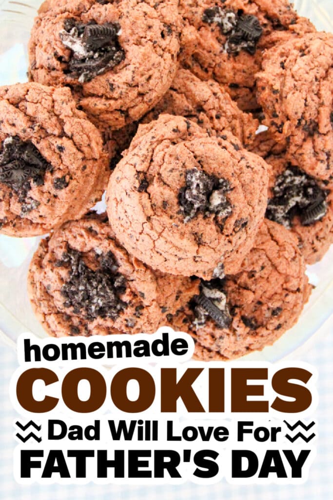 cookies for father's day - Soft & Chewy Chocolate Oreo Cookies