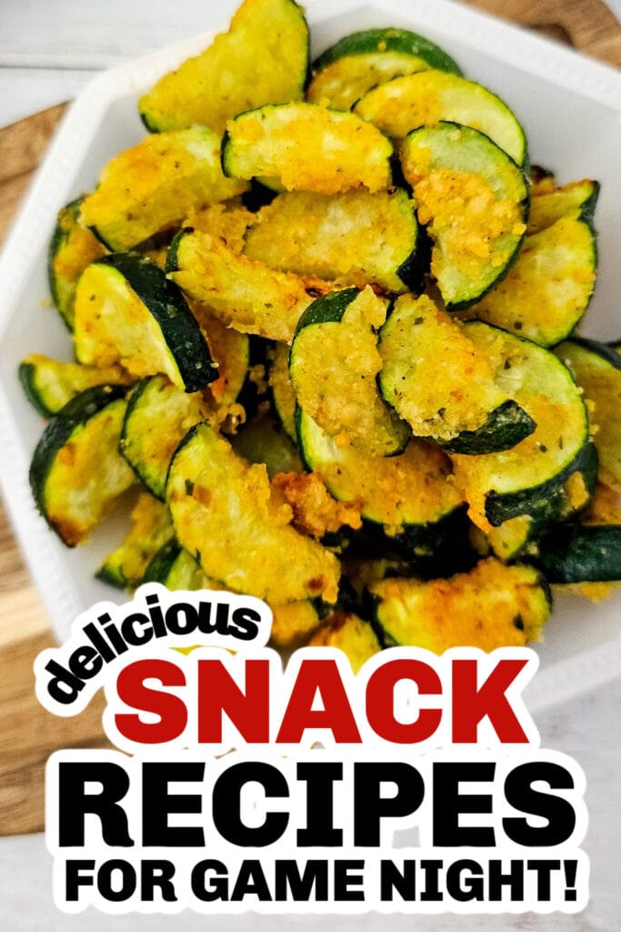 delicious snack recipes - Air Fried Zucchini Bites