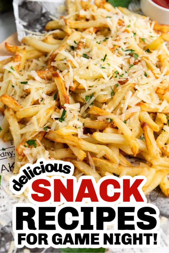 delicious snack recipes - Air Fryer Parmesan Truffle Fries