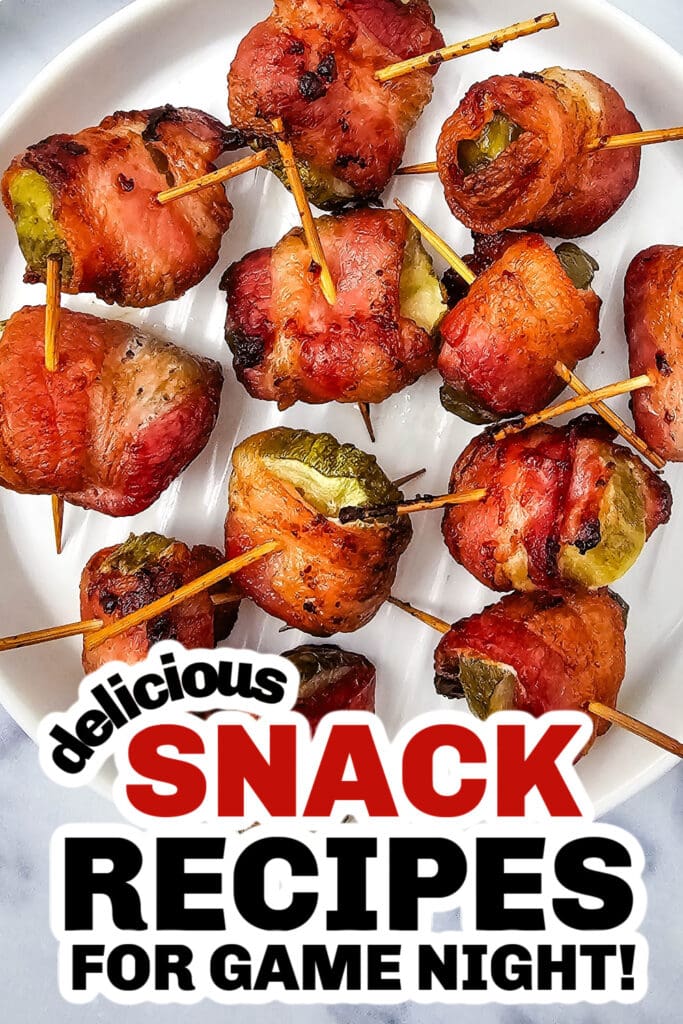 delicious snack recipes - Bacon Wrapped Dilly Bites
