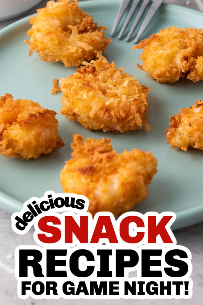 delicious snack recipes - Fried Coconut Shrimp