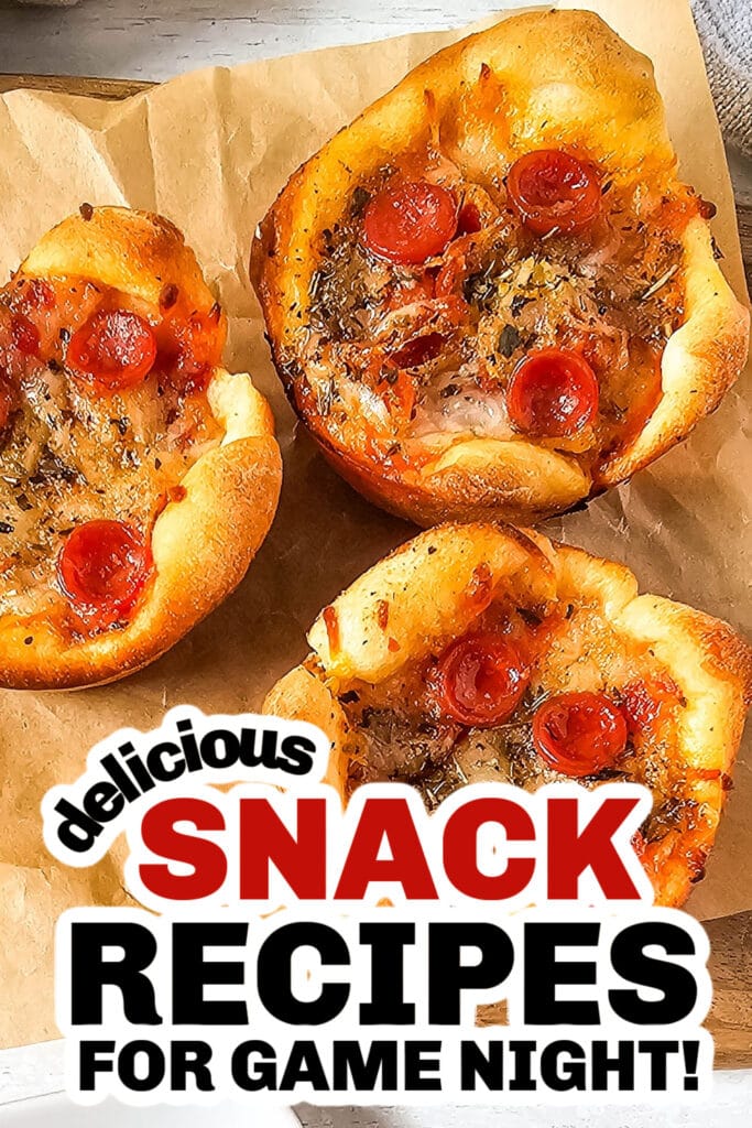 delicious snack recipes - Pepperoni Pizza Puffs