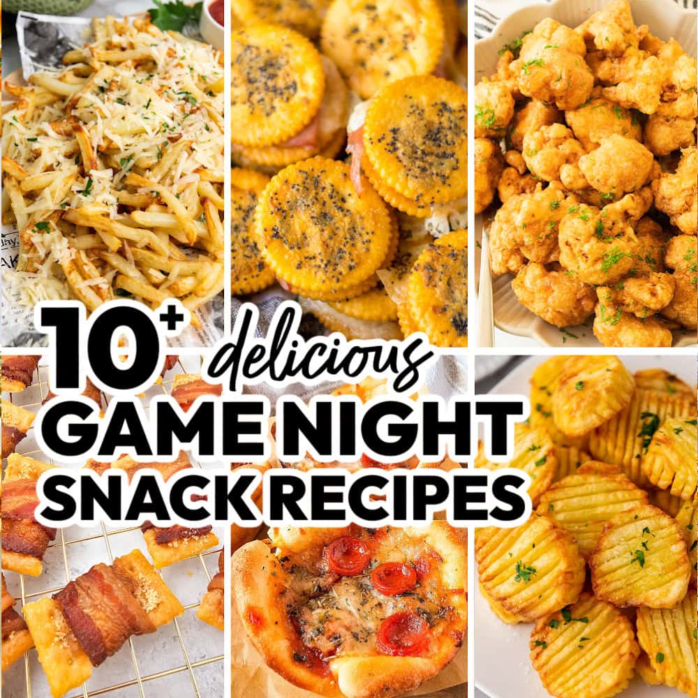 delicious snack recipes for game night featured image