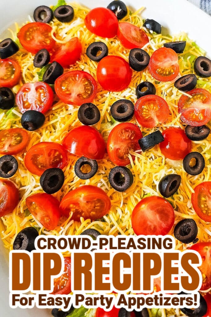 dip recipes -Classic Taco Dip