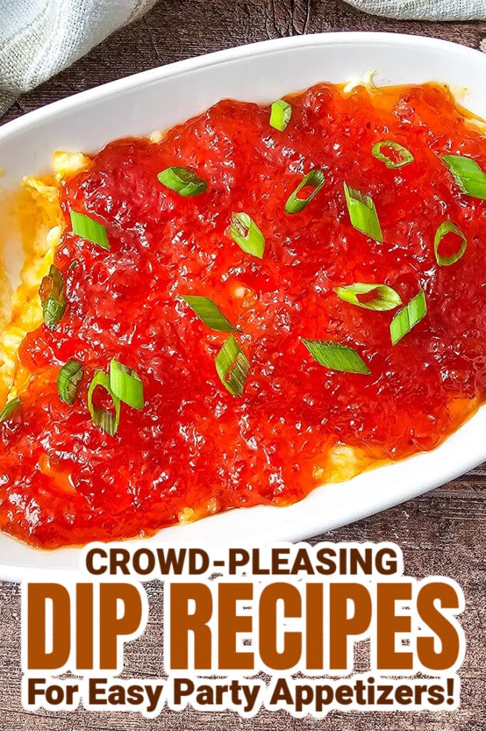 dip recipes -Pepper Jelly Cheese Dip