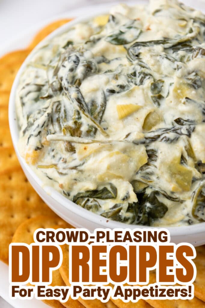 dip recipes - Slow Cooker Spinach Artichoke Dip