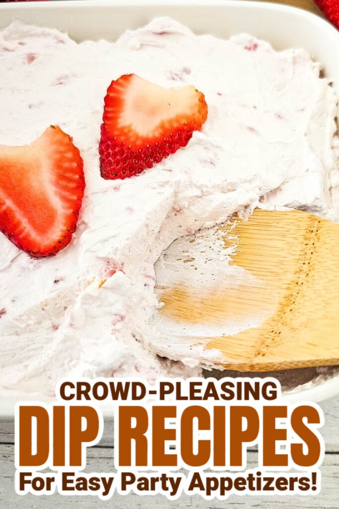 dip recipes -Strawberry Cheesecake Dip