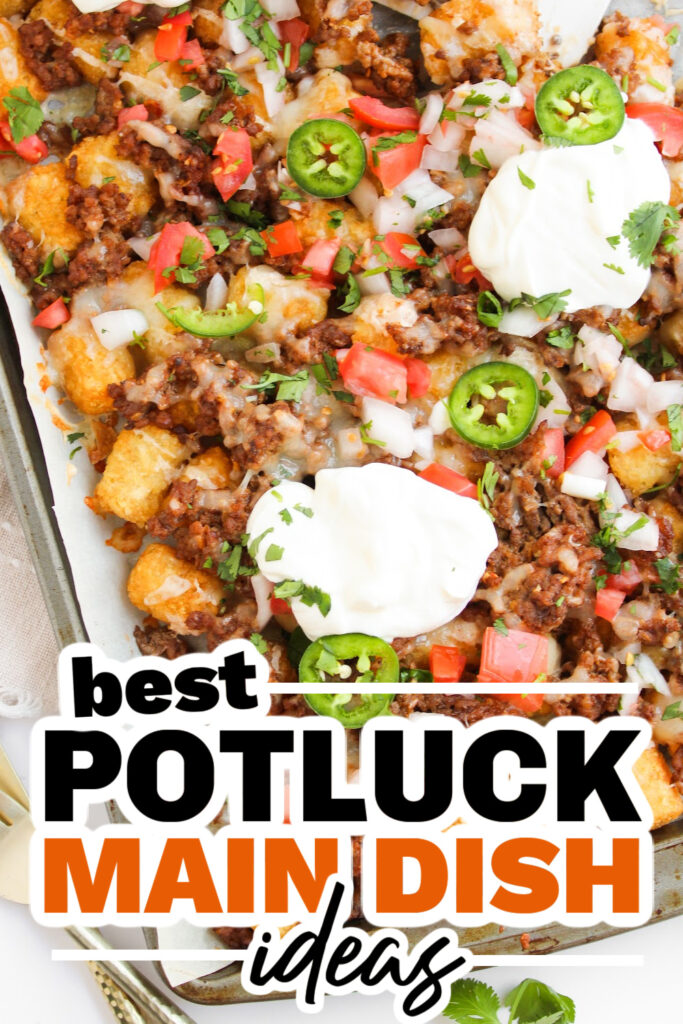 family reunion potluck main dish ideas - Beefy Cheesy Tater Tot Casserole