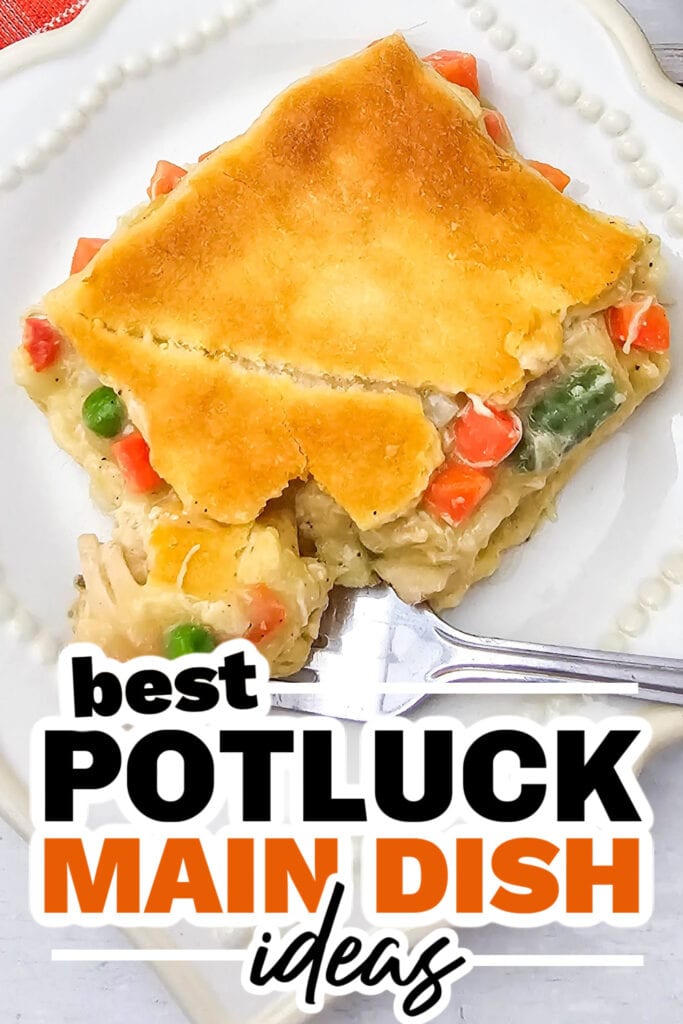 family reunion potluck main dish ideas - Chicken Pot Pie Casserole