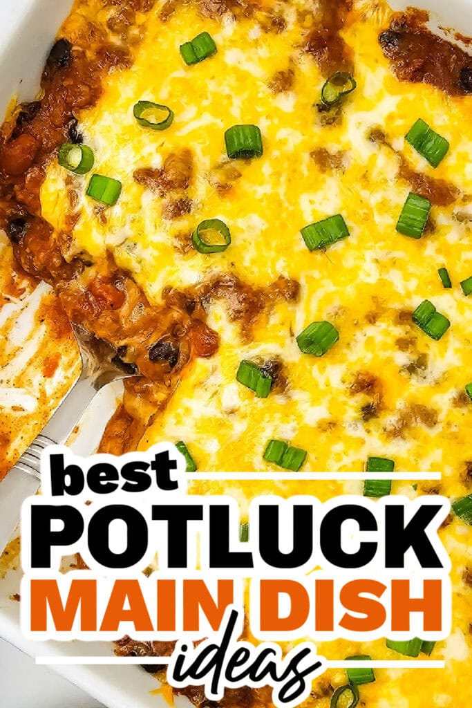 family reunion potluck main dish ideas - Mexican Lasagna Tortilla Casserole
