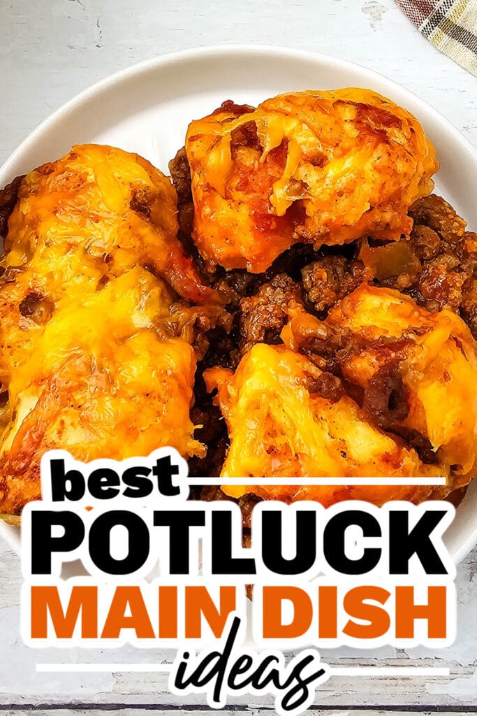family reunion potluck main dish ideas - Sloppy Joe Biscuit Casserole