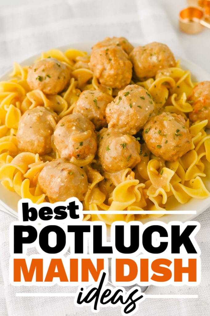 family reunion potluck main dish ideas - Slow Cooker Creamy Meatballs