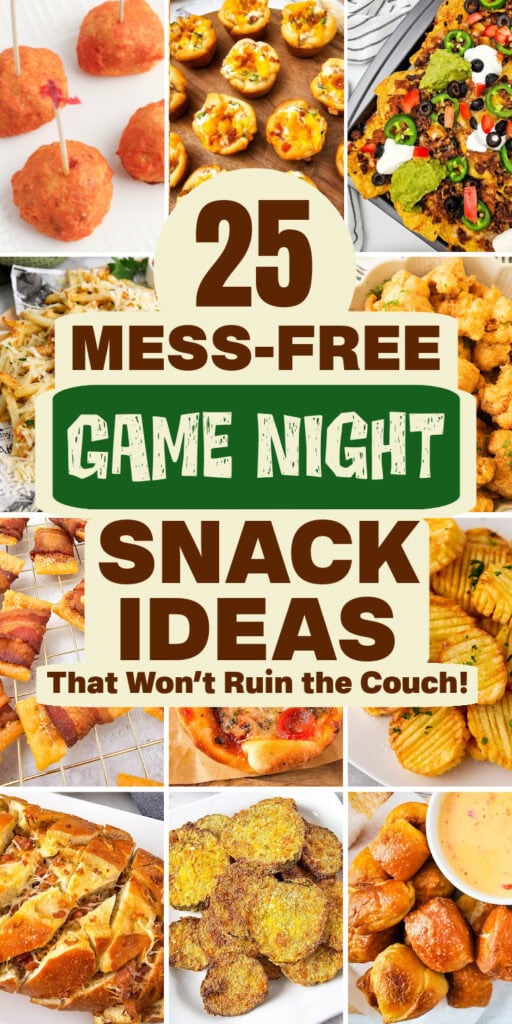 game night snack ideas
