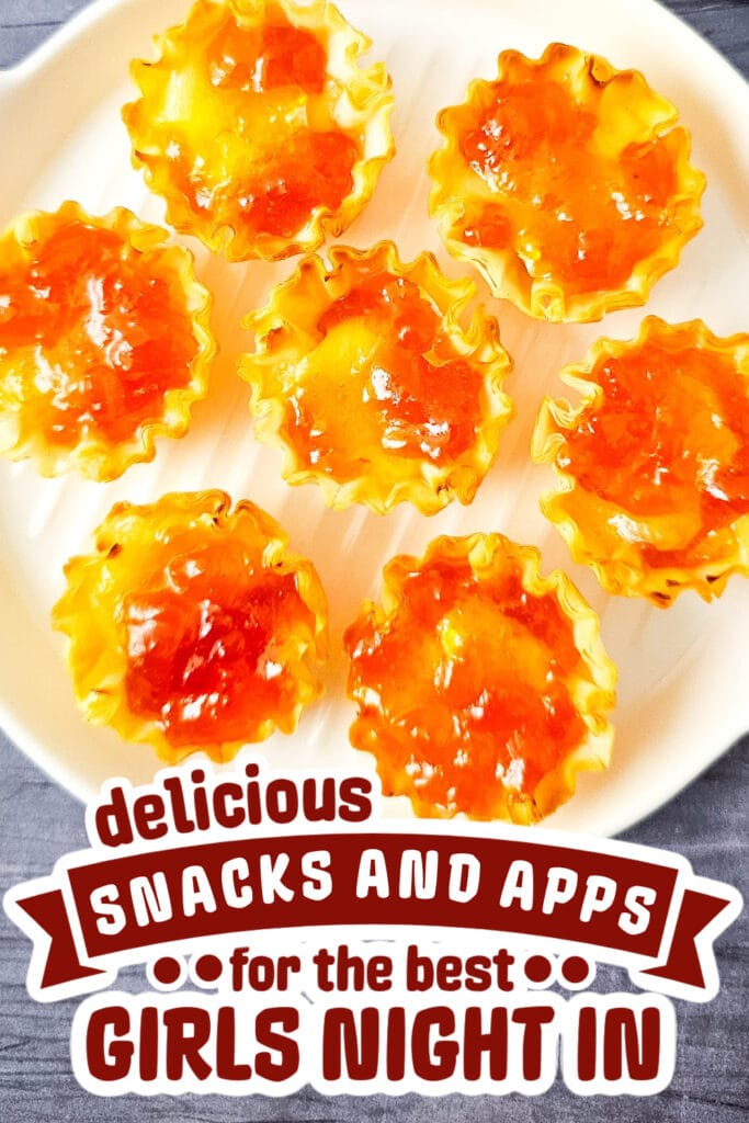 girls night snacks - Brie Phyllo Tarts