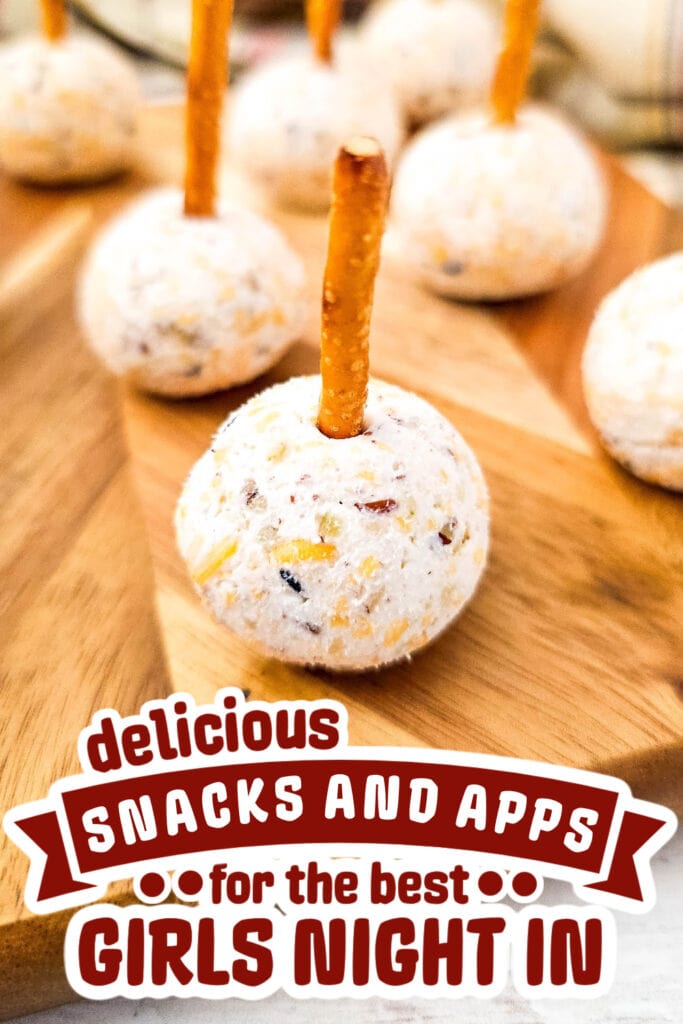 girls night snacks - Cheeseball Bites
