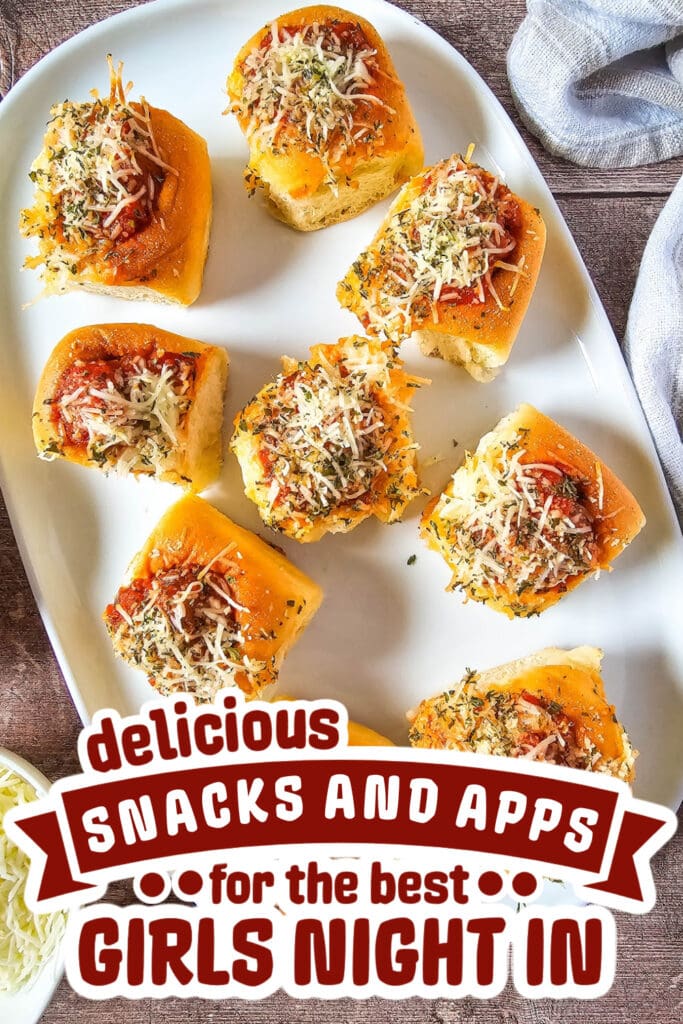 girls night snacks -Meatball Sliders
