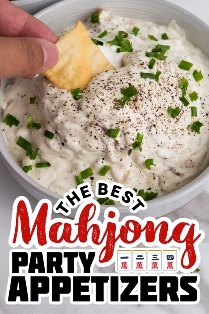 mahjong party food ideas - Caramelized Onion Dip