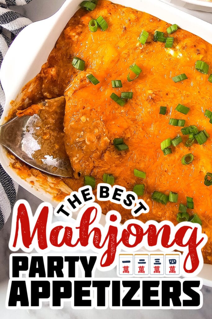 mahjong party food ideas - Chili Cheese Dip