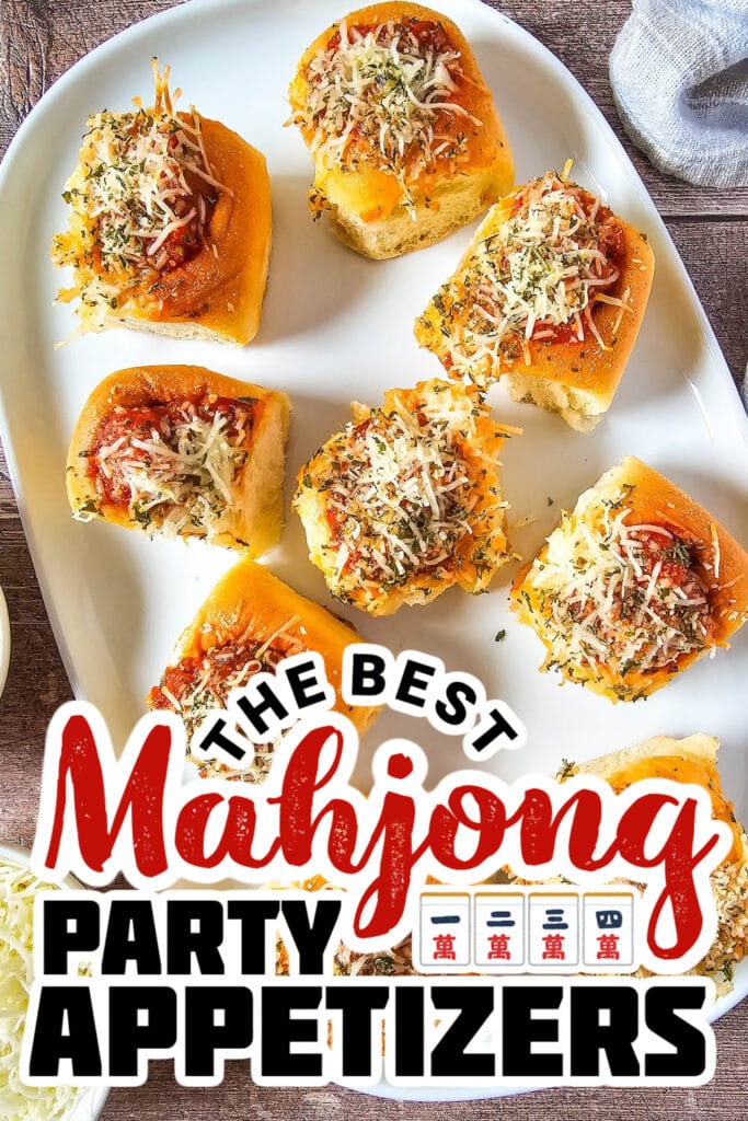 mahjong party food ideas - Meatball Sliders
