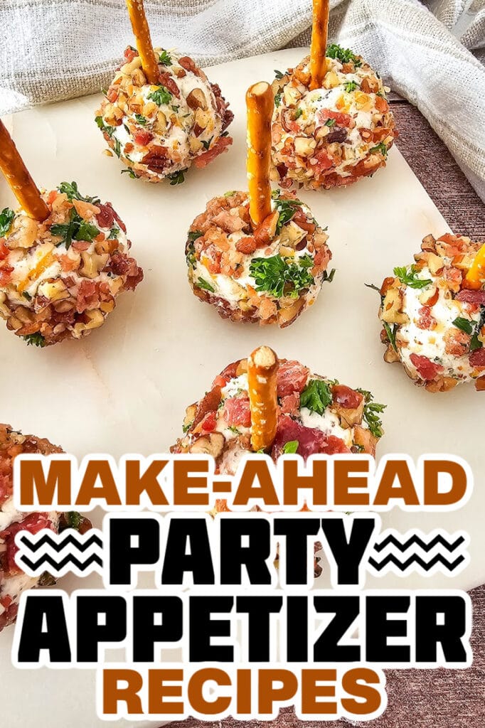 make ahead appetizer - cracked out cheeseball bites