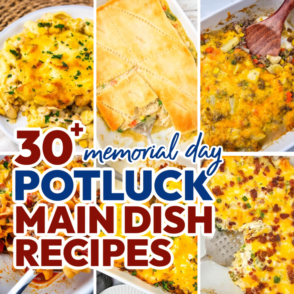 memorial day potluck main dish ideas featured image