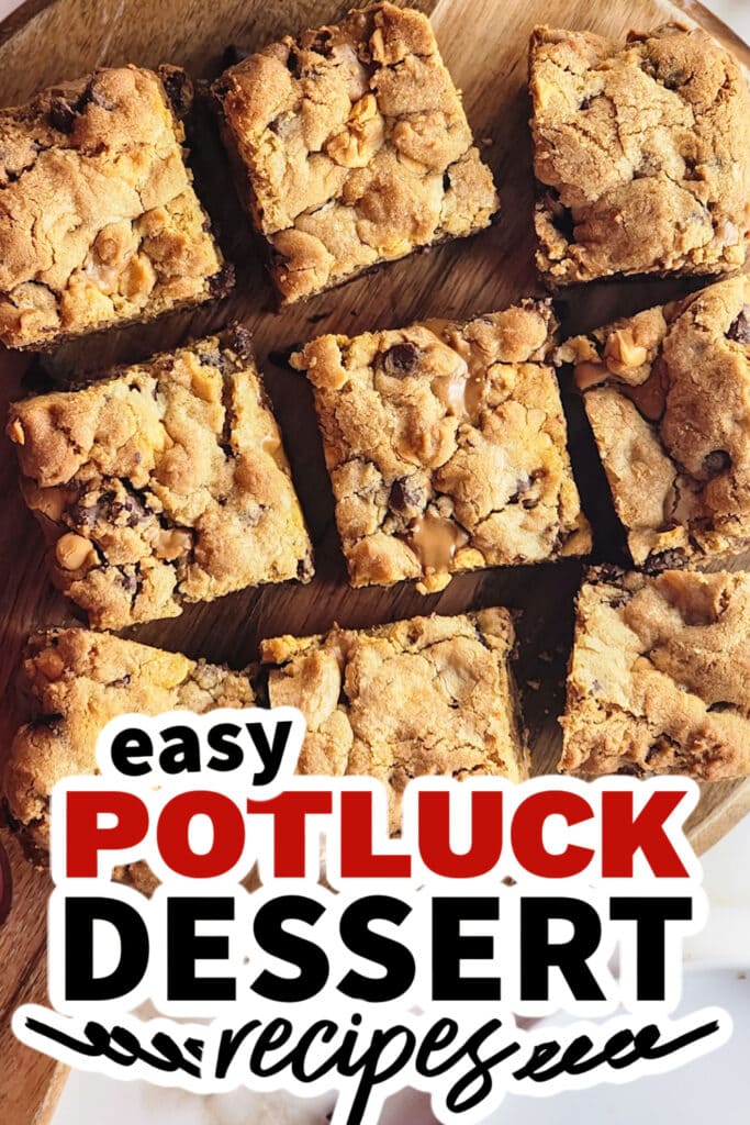 potluck dessert recipes - Biscoff Cookie Bars