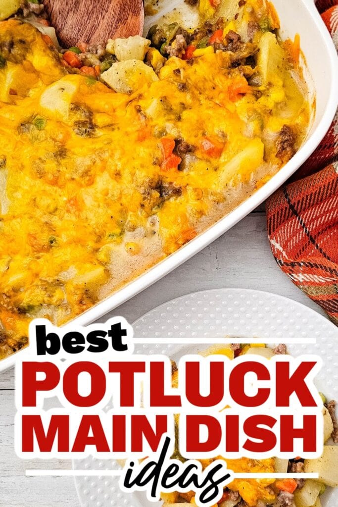 potluck main dish ideas - Creamy Hobo Casserole