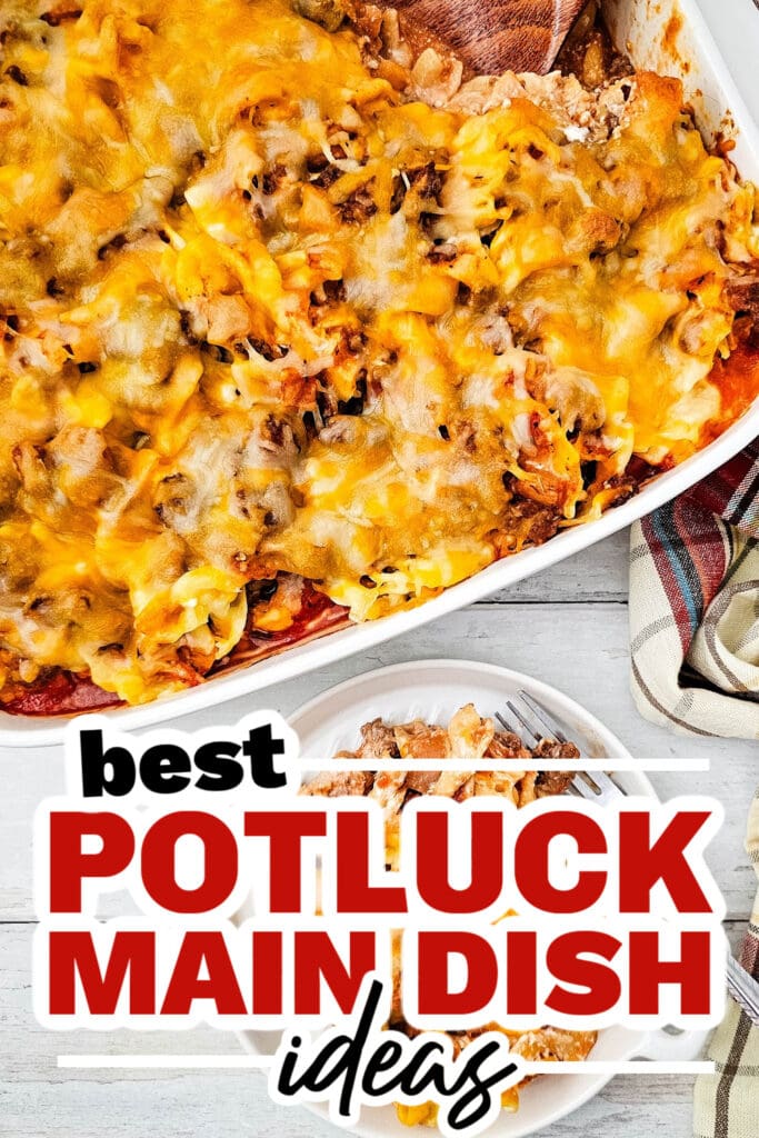 potluck main dish ideas - Creamy Poor Man’s Casserole