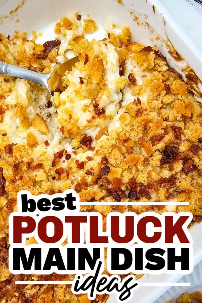 potluck main dish ideas - Pepperjack Potato Casserole copy