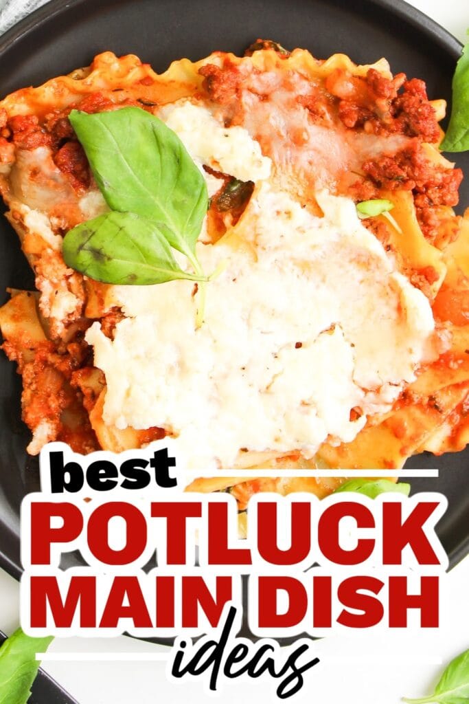 potluck main dish ideas - Sheet Pan Cheesy Lasagna