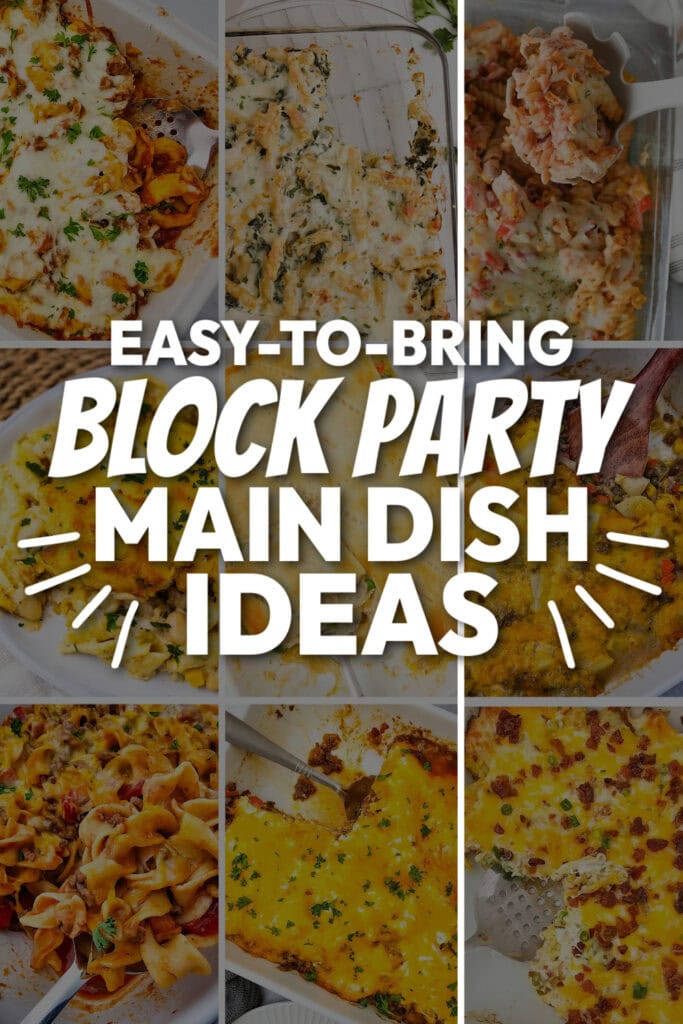 potluck main dish ideas pin
