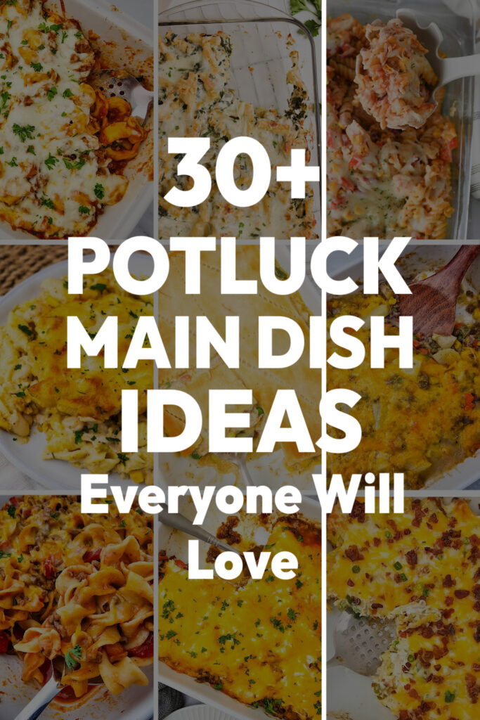 potluck main dish ideas pin