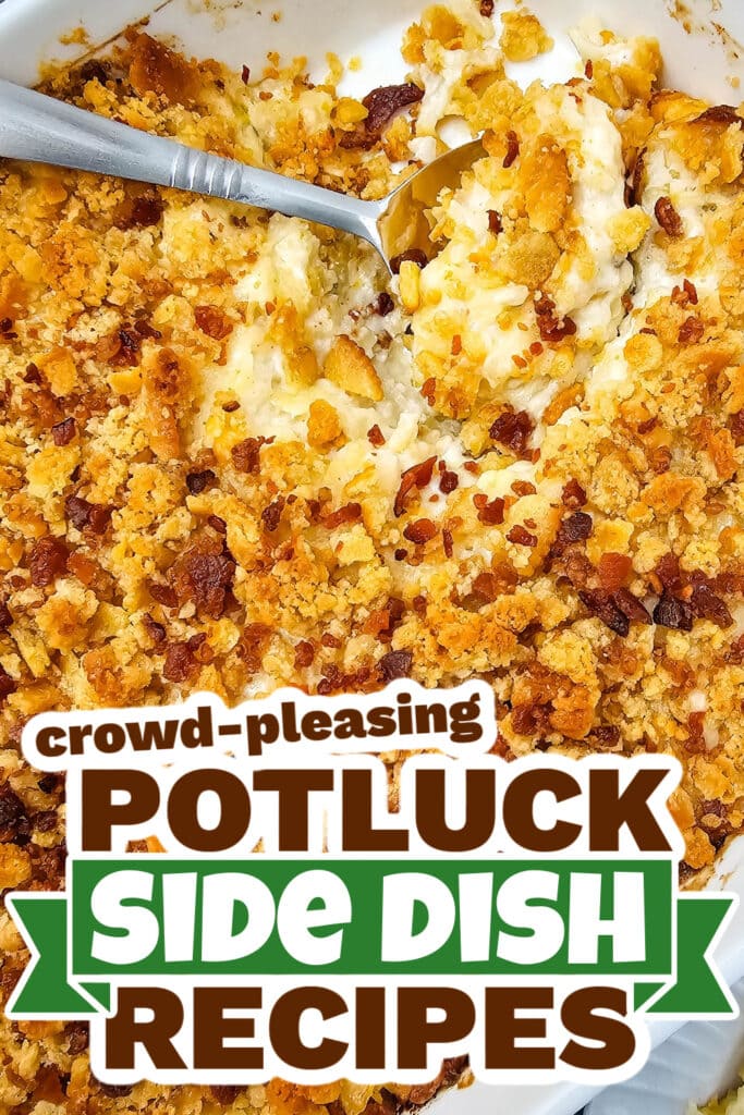 potluck side dish - Pepperjack Potato Casserole copy