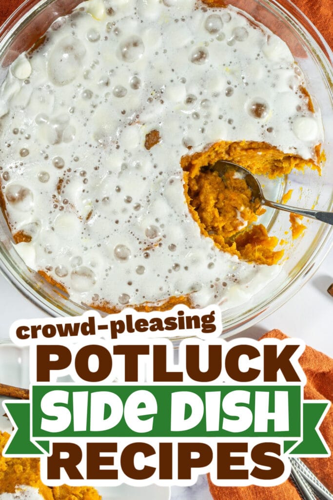 potluck side dish - Sweet Potato Casserole Side Dish copy