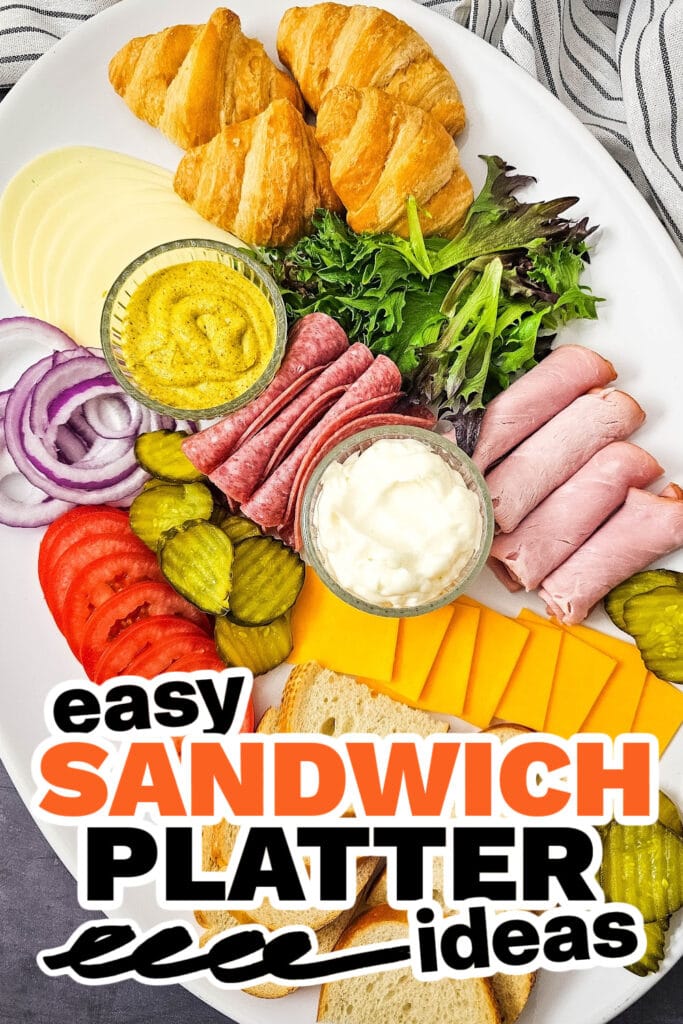 sandwich platter ideas - Make-Your-Own Mini Sandwich Board