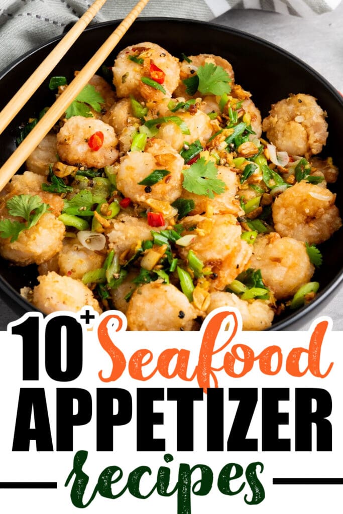 seafood appetizer - Crispy Chinese Salt and Pepper Shrimp copy 2